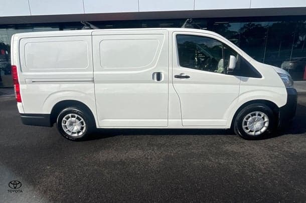 2022 Toyota Hiace LWB in White