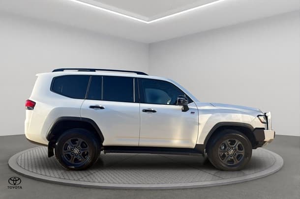 2025 Toyota Landcruiser GR Sport in White