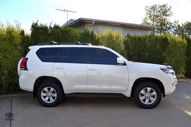 2021 Toyota Landcruiser Prado GXL in White