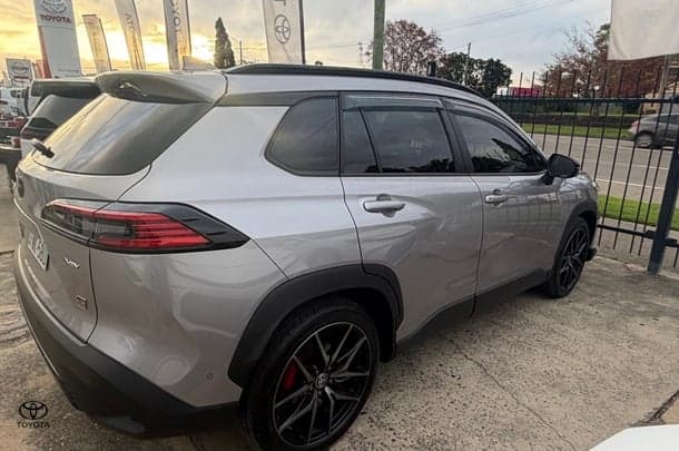 2025 Toyota Corolla Cross GR Sport in Silver