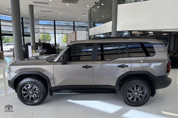 2025 Toyota Landcruiser Prado Altitude in Bronze