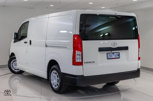 2024 Toyota Hiace LWB in White