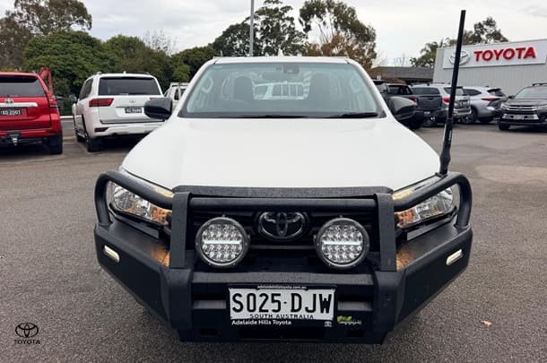 2021 Toyota Hilux Workmate in White