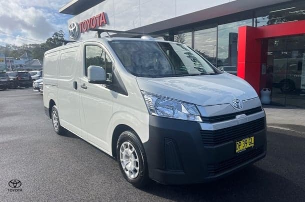 2022 Toyota Hiace LWB in White