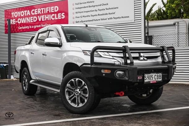 2019 Mitsubishi Triton GLS Premium in White