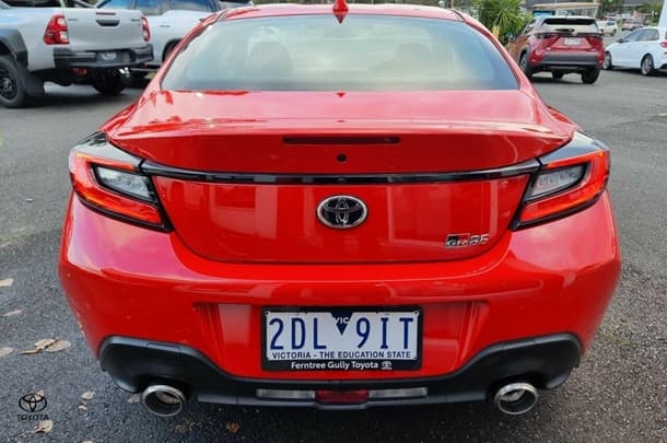 2025 Toyota GR86 GTS in Red