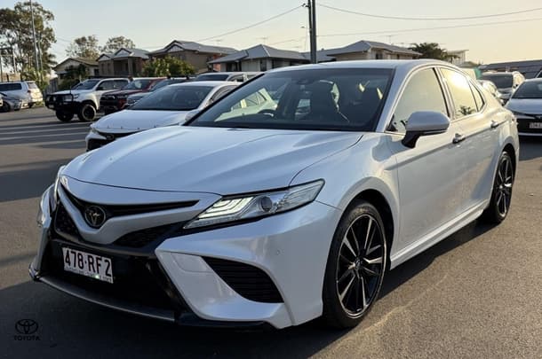 2019 Toyota Camry SX in White