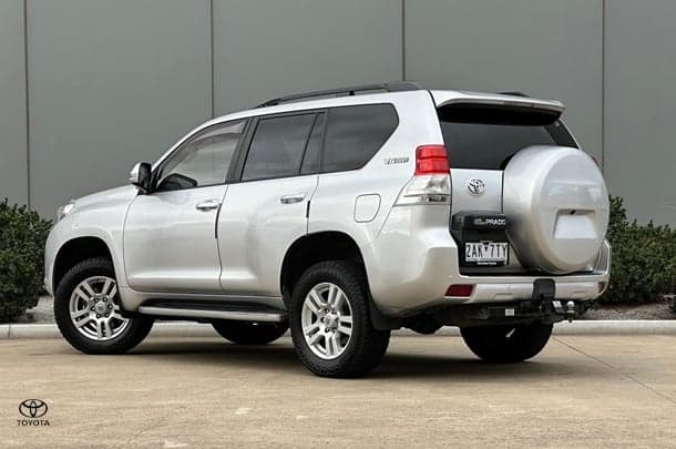 2010 Toyota Landcruiser Prado Kakadu in Silver