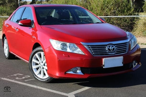 2012 Toyota Aurion Presara in Red