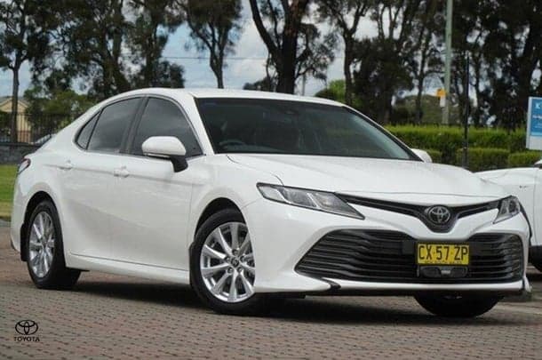 2017 Toyota Camry Ascent in White
