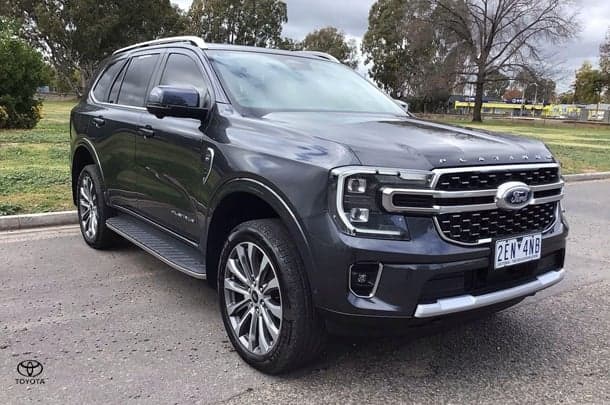 2024 Ford Everest Platinum in Grey