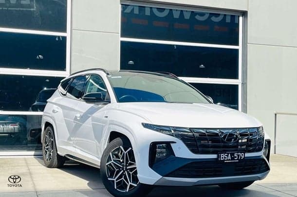 2021 Hyundai Tucson Highlander N Line in White