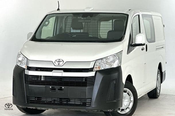 2022 Toyota Hiace LWB in White