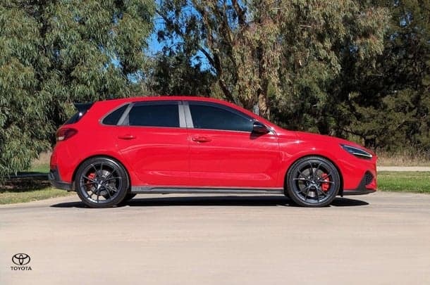 2021 Hyundai i30 N in Red