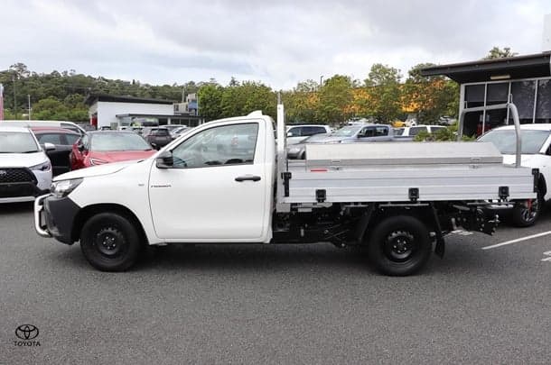 2022 Toyota Hilux Workmate in White