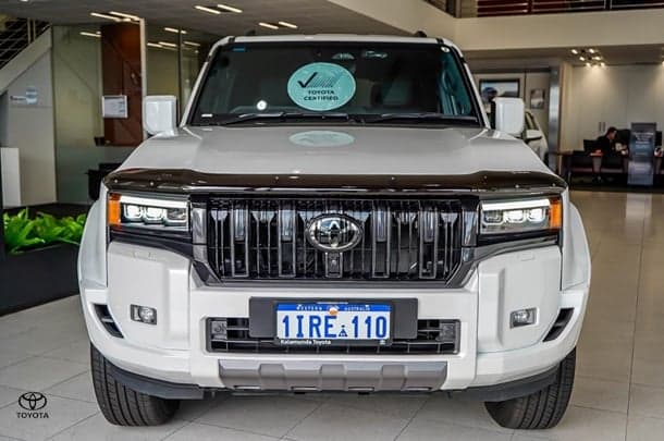 2025 Toyota Landcruiser Prado VX in White