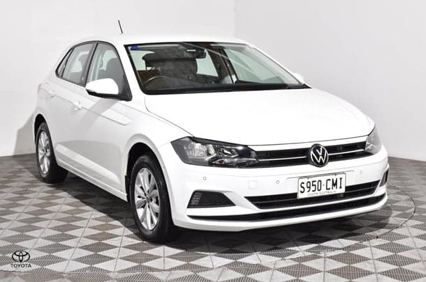2021 Volkswagen Polo 85TSI Comfortline in Pure White