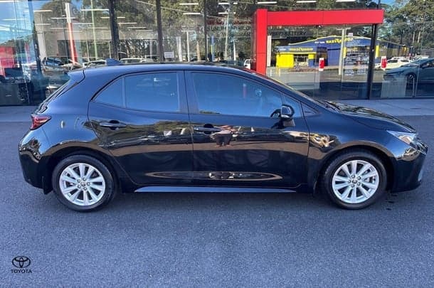 2024 Toyota Corolla Ascent Sport in Black