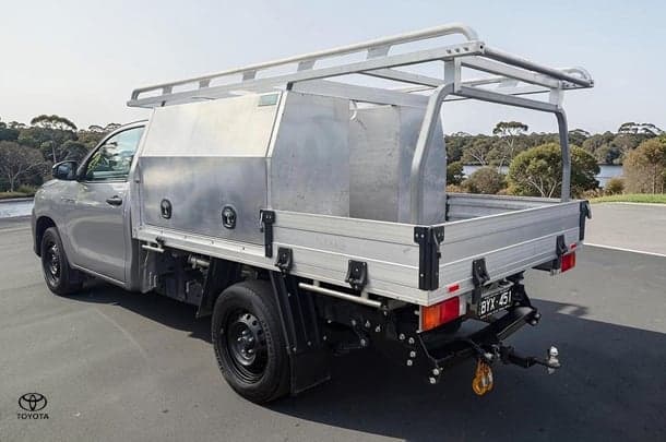 2021 Toyota Hilux Workmate in Silver