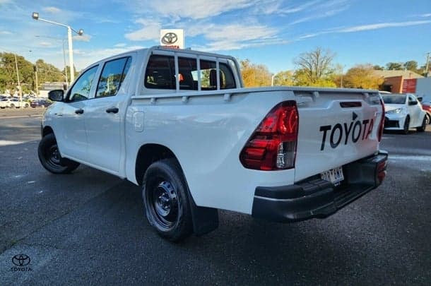 2025 Toyota Hilux Workmate in White