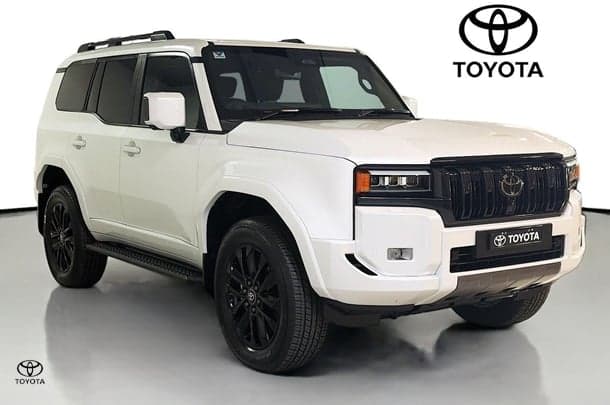 2025 Toyota Landcruiser Prado Kakadu in White