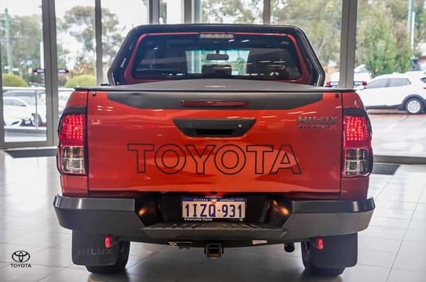 2018 Toyota Hilux Rugged X in Orange