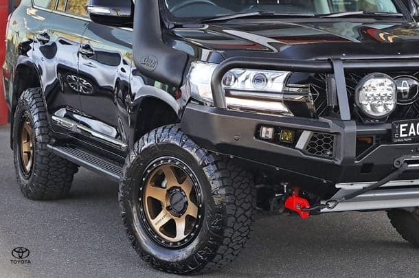 2021 Toyota Landcruiser Sahara in Black