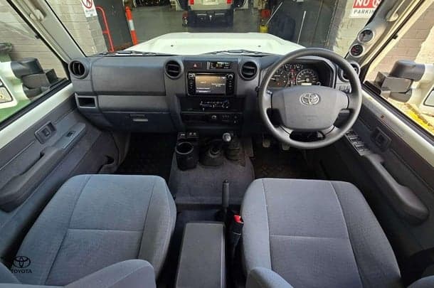 2022 Toyota Landcruiser GXL in White