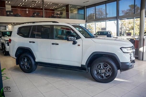 2023 Toyota Landcruiser GR Sport in White