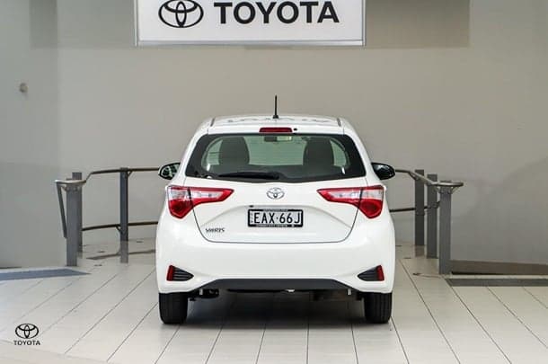2019 Toyota Yaris Ascent in White