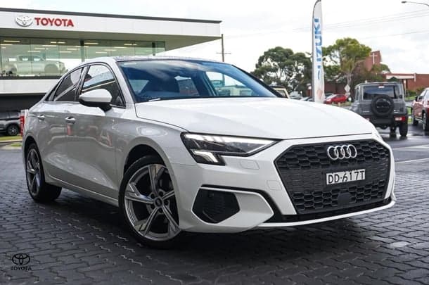 2022 Audi A3 35 TFSI in White