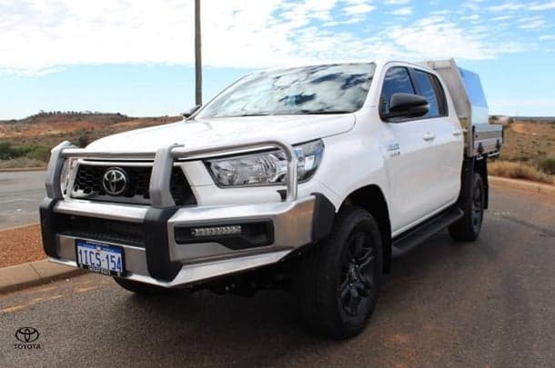 2024 Toyota Hilux SR in White