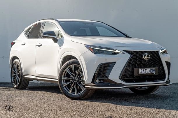 2025 Lexus NX NX350h F Sport in White