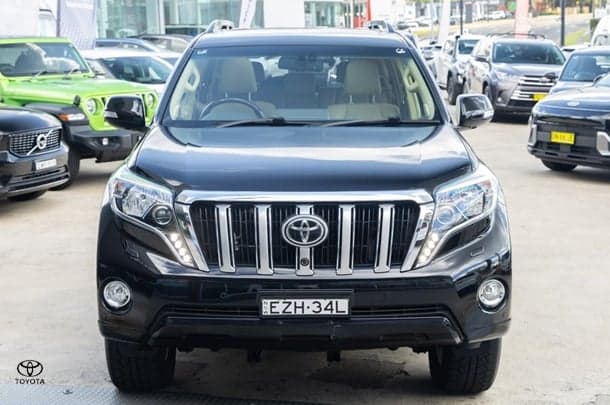 2017 Toyota Landcruiser Prado Kakadu in Black