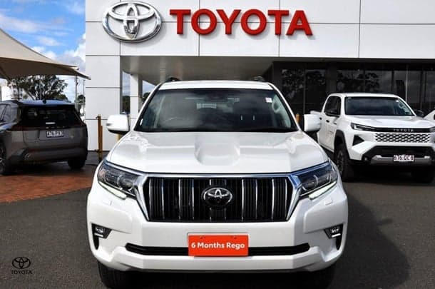 2021 Toyota Landcruiser Prado GXL in White