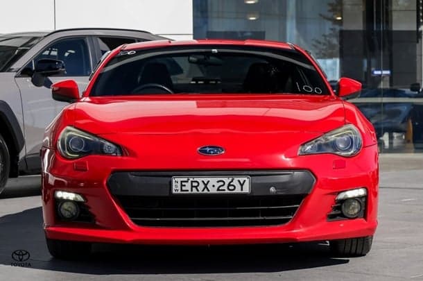2013 Subaru BRZ Base in Red