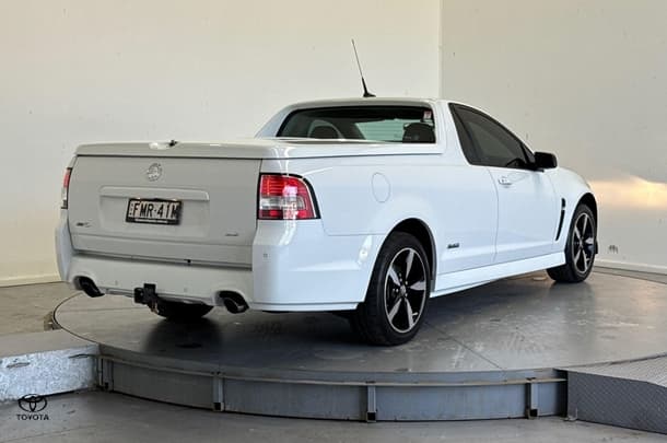 2016 Holden Ute SV6 Black in White