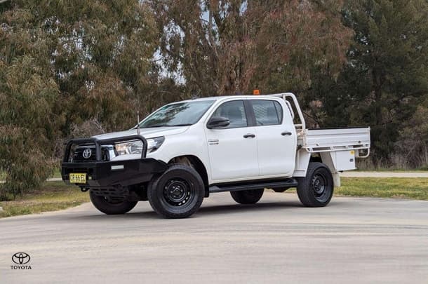 2018 Toyota Hilux SR in White