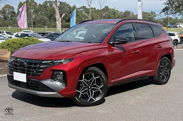 2022 Hyundai Tucson Elite in Crimson Red