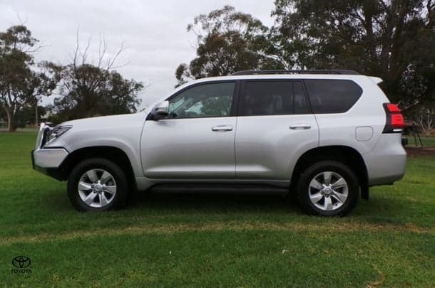2021 Toyota Landcruiser Prado GXL in Silver