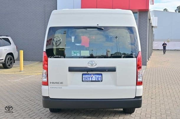 2023 Toyota Hiace Commuter in White