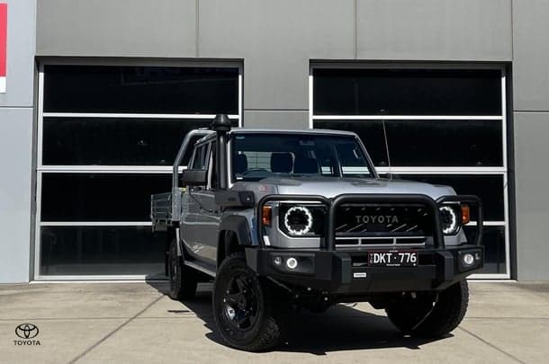 2024 Toyota Landcruiser GXL in Silver