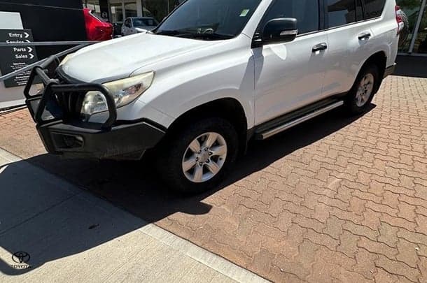 2014 Toyota Landcruiser Prado GX in White
