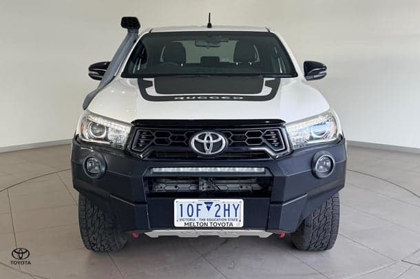 2018 Toyota Hilux Rugged X in White