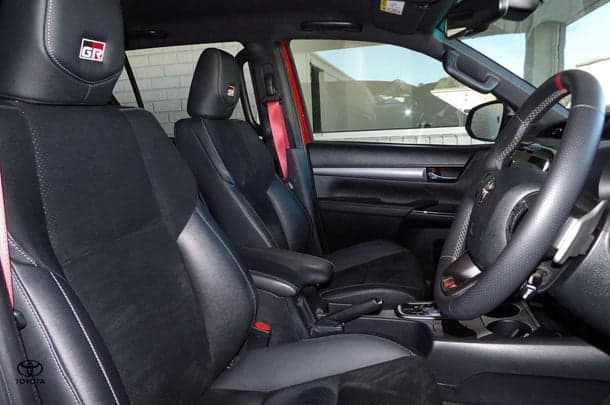 2024 Toyota Hilux GR Sport in Red