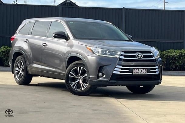 2017 Toyota Kluger GX in Grey
