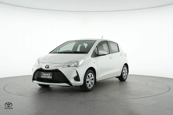2019 Toyota Yaris ASCENT in White
