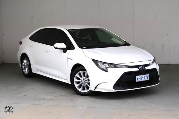 2022 Toyota Corolla Ascent Sport Hybrid in White