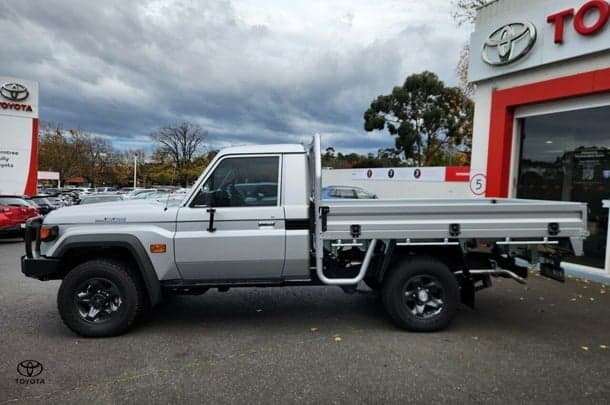 2024 Toyota Landcruiser GX in Silver