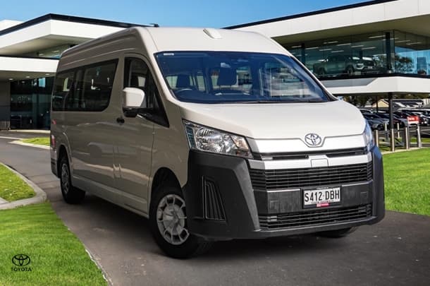 2024 Toyota Hiace Commuter in White